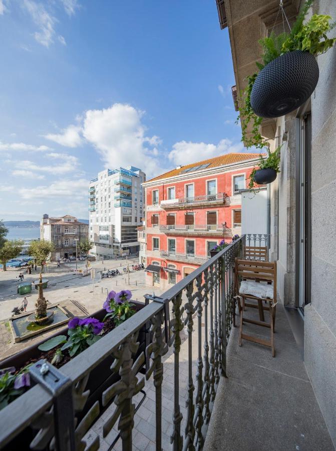 Refugio De Paz Y Encanto En El Corazon De Vigo Con Vistas Al Mar Extérieur photo